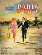 Paris au mois d&#039;ao&ucirc;t - Danish Movie Poster (xs thumbnail)