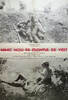 All Quiet on the Western Front - Romanian Movie Poster (xs thumbnail)