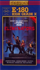 Eliminators - Swedish VHS movie cover (xs thumbnail)