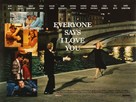 Everyone Says I Love You - British Movie Poster (xs thumbnail)