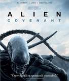 Alien: Covenant - Icelandic Blu-Ray movie cover (xs thumbnail)