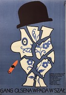 Olsen-banden ser r&oslash;dt - Polish Movie Poster (xs thumbnail)