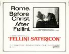 Fellini - Satyricon - British Movie Poster (xs thumbnail)