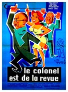 Le colonel est de la revue - French Movie Poster (xs thumbnail)