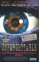 Unforgettable - German VHS movie cover (xs thumbnail)
