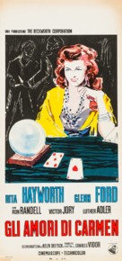 The Loves of Carmen - Italian Movie Poster (xs thumbnail)