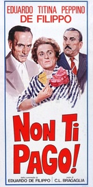Non ti pago! - Italian Theatrical movie poster (xs thumbnail)