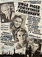 Unge piger forsvinder i K&oslash;benhavn - Danish Movie Poster (xs thumbnail)