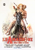 Le amazzoni - donne d&#039;amore e di guerra - Italian Movie Poster (xs thumbnail)