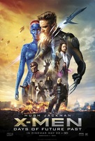 X-Men: Days of Future Past - British Movie Poster (xs thumbnail)