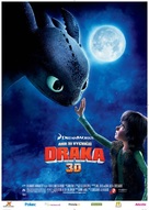 How to Train Your Dragon - Slovak Movie Poster (xs thumbnail)