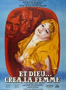 Et Dieu... cr&eacute;a la femme - French Re-release movie poster (xs thumbnail)