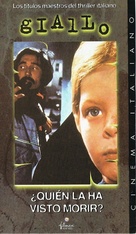 Chi l&#039;ha vista morire? - Spanish VHS movie cover (xs thumbnail)