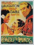 Mutiny on the Bounty - French Movie Poster (xs thumbnail)