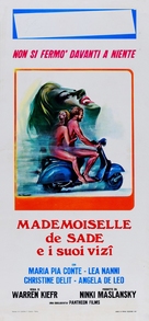 Juliette de Sade - Italian Movie Poster (xs thumbnail)