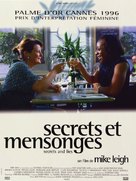Secrets &amp; Lies - French Movie Poster (xs thumbnail)