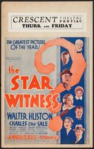The Star Witness - Movie Poster (xs thumbnail)