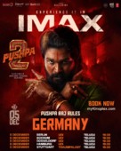 Pushpa: The Rule - Part 2 - German Movie Poster (xs thumbnail)