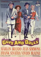 Guys and Dolls - Danish Movie Poster (xs thumbnail)