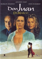 Don Juan DeMarco - Spanish DVD movie cover (xs thumbnail)