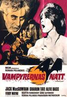Dance of the Vampires - Swedish Movie Poster (xs thumbnail)