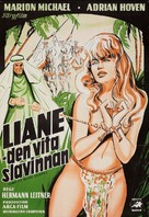 Liane, die wei&szlig;e Sklavin - Swedish Movie Poster (xs thumbnail)