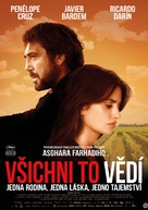 Todos lo saben - Czech Movie Poster (xs thumbnail)