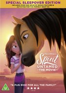 Spirit Untamed - British DVD movie cover (xs thumbnail)