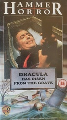 Dracula Has Risen from the Grave - British VHS movie cover (xs thumbnail)