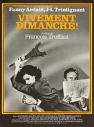Vivement dimanche! - French Movie Poster (xs thumbnail)