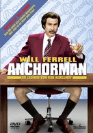 Anchorman: The Legend of Ron Burgundy - German DVD movie cover (xs thumbnail)