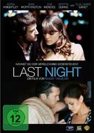 Last Night - German DVD movie cover (xs thumbnail)