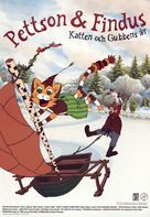 Pettson och Findus - katten och gubbens &aring;r - Swedish Movie Poster (xs thumbnail)