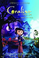 Coraline - Hungarian Movie Poster (xs thumbnail)