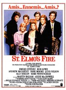 St. Elmo&#039;s Fire - French Movie Poster (xs thumbnail)