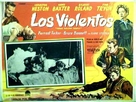 Three Violent People - Mexican Movie Poster (xs thumbnail)