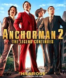 Anchorman 2: The Legend Continues - Blu-Ray movie cover (xs thumbnail)