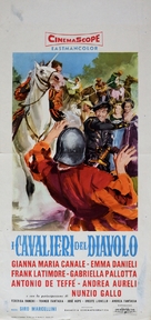 I cavalieri del diavolo - Italian Movie Poster (xs thumbnail)