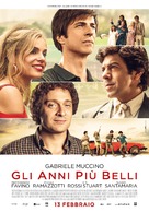 Gli anni pi&ugrave; belli - Italian Movie Poster (xs thumbnail)