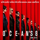 Ocean&#039;s 8 - French Movie Poster (xs thumbnail)