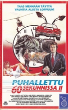 Deadline Auto Theft - Finnish VHS movie cover (xs thumbnail)