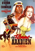 Flame of Araby - German Movie Poster (xs thumbnail)
