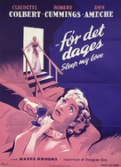 Sleep, My Love - Danish Movie Poster (xs thumbnail)