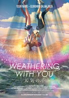 Weathering with You - Finnish Movie Poster (xs thumbnail)