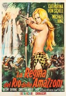 Lana - K&ouml;nigin der Amazonen - Italian Movie Poster (xs thumbnail)
