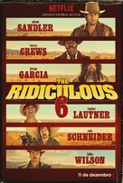 The Ridiculous 6 - Brazilian Movie Poster (xs thumbnail)