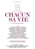 Chacun sa vie - French Movie Poster (xs thumbnail)