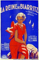 La reine de Biarritz - French Movie Poster (xs thumbnail)