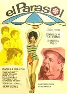 L&#039;ombrellone - Spanish Movie Poster (xs thumbnail)
