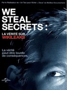 We Steal Secrets: The Story of WikiLeaks - French DVD movie cover (xs thumbnail)